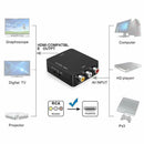 1*RCA to HDMI 1080P Mini Composite CVBS AV to HDMI Video Converter Adapter hot.