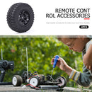 #A 4pcs 105mm Wheel Tire Rc Accessories Rim Tires Kit for Rc Traxxas Slash Hsp H