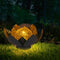 Solar Lawn Lamps Cracked Glass Ball Lotus Light Home Garden Decoration Lights