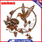 Wrought Iron Bird Garden Indoor Outdoor Hanging Metal Wall Hanging Art Decor