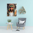 DIY Diamond Painting Indians 5D Full Round Diamond Mosaic Home