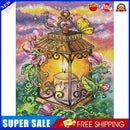 #A Full Cross Stitch 14CT DIY Lantern Printed Embroidery Home Hanging Decoration