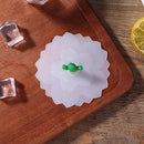 Reusable Silicone Cup Cover Heat Resistant Sealed Leakproof Cups Lid (B)