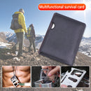 EDC Multifunctional Pocket Card Opener Lifesaving Card Outdoor Survival Gear