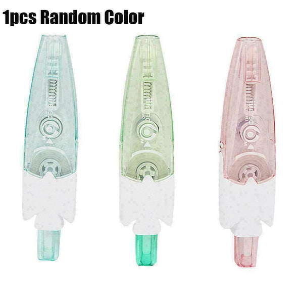 1 Pcs Press Out Pen Design Out Correction Tape School D2L7 Supplies A8J1 W0E6