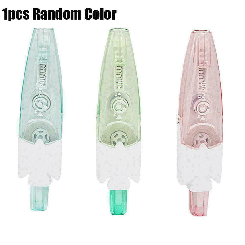 1 Pcs Press Out Pen Design Out Correction Tape School D2L7 Supplies A8J1 W0E6