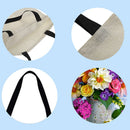 Multicolor flowers Printed Shoulder Shopping Bag Casual Large Tote Handbag