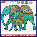 5D DIY Diamond Painting Elephant Special Shaped Full Drill Mosaic Art Decor