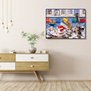Painting By Numbers Kit DIY Naughty Cat Hand Painted Canvas Oil Art Picture