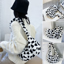Fluffy Plush Large Capacity Shoulder Bags Crossbody Messenger Bag Handbags