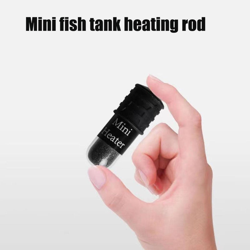 1*Mini Aquarium Fish Tank Heater USB Heating Rod Thermostat Heater Submersible~