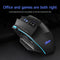 ZELOTES F-15 Wireless Wired Backlight 5 Gears 4800DPI Optical Gaming Mouse