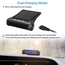Solar Car TPMS LCD Auto Tire Tyre Pressure Monitoring System w/4 External Sensor