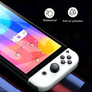 2pcs Tempered Glass 9H HD Screen Protector Film for Switch OLED Game Accessor
