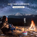 SUNDICK Gas Lantern Extension Tube Outdoor Camp Gas Tank Converter Extension