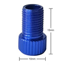 Aluminum Alloy Bicycle Presta to Schrader Valve Adapter MTB Bike Valve Converter