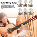 6x Metal Guitar Tuning Pegs Machine Head Tuners Acoustic Guitar Replacement Part