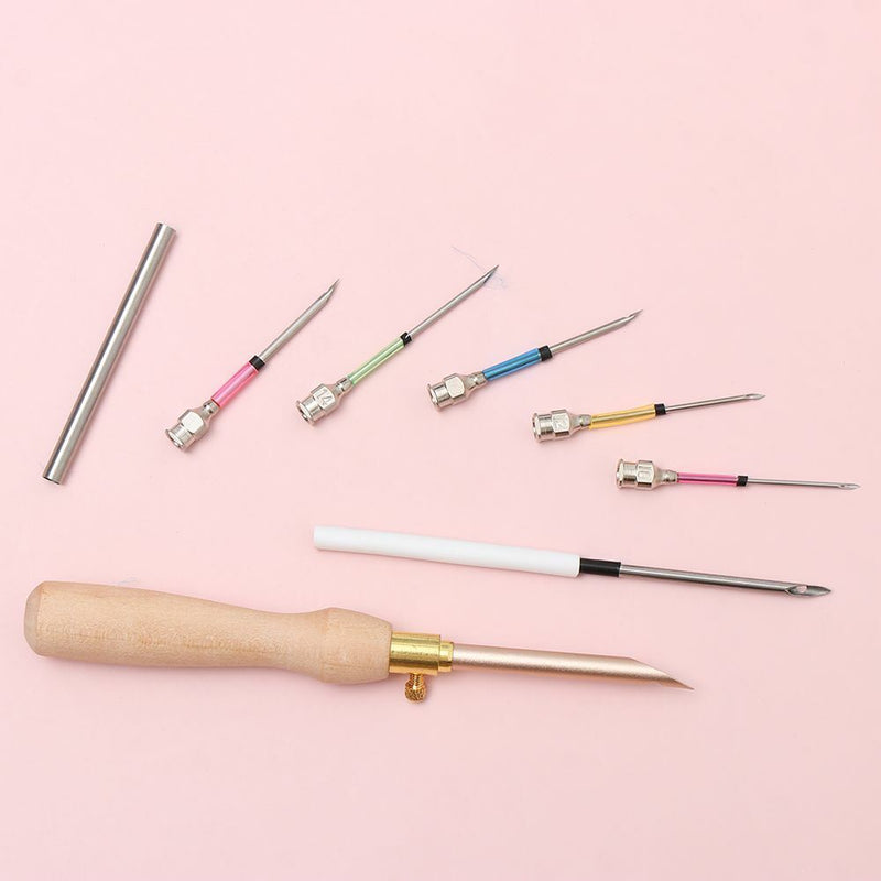 DIY Embroidery Stitch Punch Needle Tool Poking Cross Stitch Tools Poke Needle
