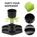 6 Shot Glass Dispenser Shot Buddy Dispenser for Filling Liquids Cocktail Wi