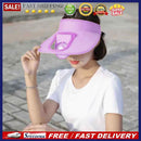 USB Charging Summer Hat with Fan Sunscreen Fishing Hat for Camping Travel Picnic