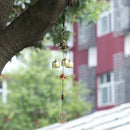 40cm Soft Feng Shui Bagua Garden Wind Chimes 3 Bells Hanging Decorationr Outdoor