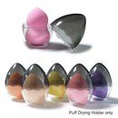 box Powder Puff Drying Holder Cosmetic Puff Display Storage Case Makeup Sponge