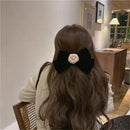 Girls Hair Accessories Women Headdress Hair Clips Bow Hairpins Camellia Flower