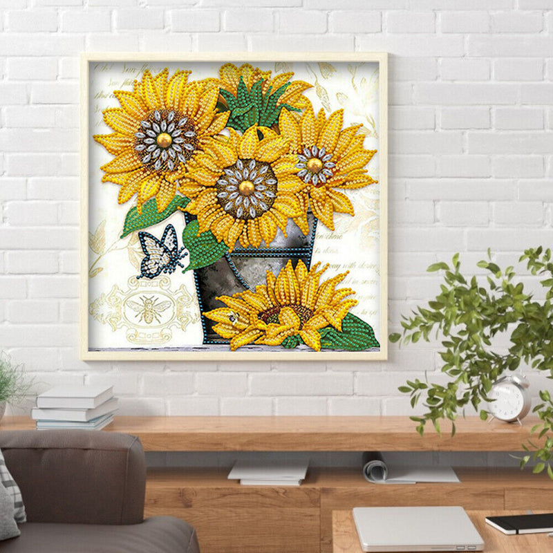 5D DIY Part Special Drill Diamond Painting Kit Flower Plant 8 Colors (Y217)