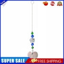 Crystal Glass Clear Chandelier Pendant Faceted Prism Part Hanging Decor (E)