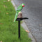 LED Solar Lights Parrot Waterproof Lawn Stakes Lamps Garden Decor (Green) Newly