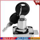Steel Zinc Alloy 136C Drawer Lock Desk Furniture Cabinet Locker with 2 Keys