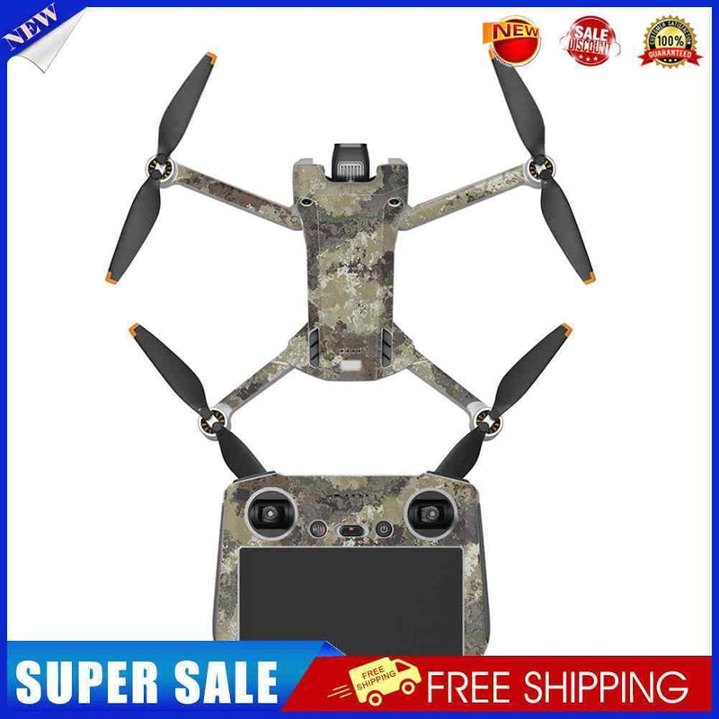 #A Drone Body + Remote Controller with Screen Skin Stickers Kits for Mini 3 Pro