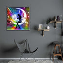 5D DIY Spirits on the Moon Diamond Painting Full Round Drill Picture Decor