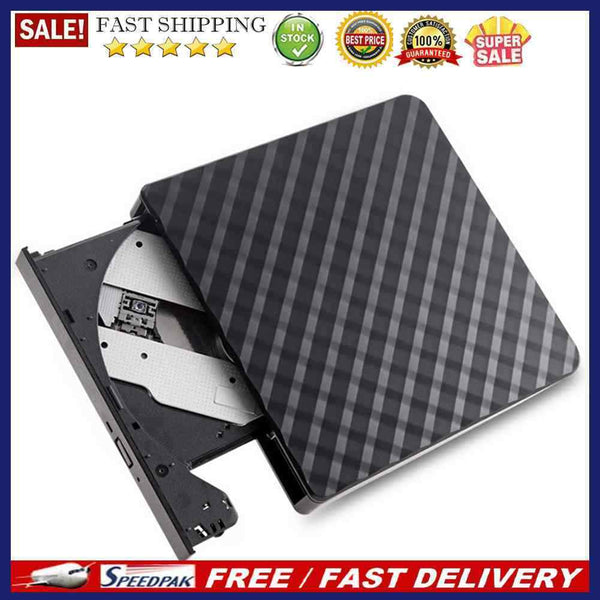 Portable USB3.0 External DVD Burner CD/DVD ROM CD RW Player Optical Drive Writer
