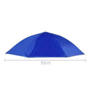 Foldable Sun Rain Umbrella Hat Headwear Cap Head For Fishing W6C1