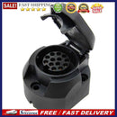 13 Pin Plastic Euro Socket Trailer Plug Towbar Light Connector Adapter
