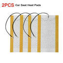 12V Carbon Fiber Universal Car Seat Heater Element Warmer 2pcs Heated Seat W4B4