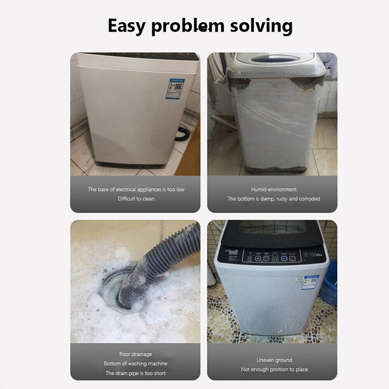 4pcs Anti Vibration Feet Pads Legs Slipstop Skid Raiser Mat for Washing Machi