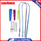 9pcs Sewing Set Plastic Elastic Band Needles Threader Wearer Clip Manual Tools