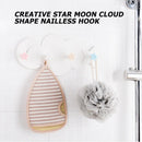 Household Kitchen Clouds Hanger Adhesive Hook Wall Hanging Clothes Towel Holder