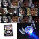 Flashing Mouth Piece Guard - Light Up Teeth LED Mouthpieces Glow in The Dark