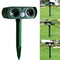 Ultrasonic Solar Garden Deterrent Repeller Animal Bird Cat Scarer Pest Fox Dog