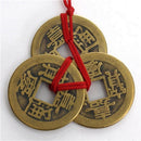 Chinese Feng Shui Coins for Wealth and Lucky Brass Money Coin Collection Amulet