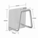Sink Sponge Holder Self Adhesive Drain Drying Rack (304 Stainless Steel)