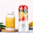 300mL Mini Portable Electric Juicer Mixer Kitchen Fruit Blender USB (White)