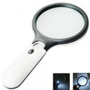 3 LED Light Lens Multiple 3X 45X Handheld Mini Pocket Microscope Magnifier Schmuc