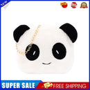 Cute Plush Panda Crossbody Handbag Women Girl Chain Shoulder Bags (Style 3)