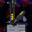 LED Flashlight Camping Lights 2 Modes Lighting Portable Safety Hammer Lamp