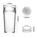 Nail Stamper Clear Silicone Nail Stamper Jelly Stamper for Nail Nail Stamp Kit