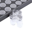50slot Manicure Storage Box Rhinestones Case Plastic Jewelry Container Tool
